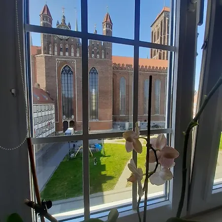 Apartment In Old Town - View Of Mariacki Church Gdansk Exterior photo